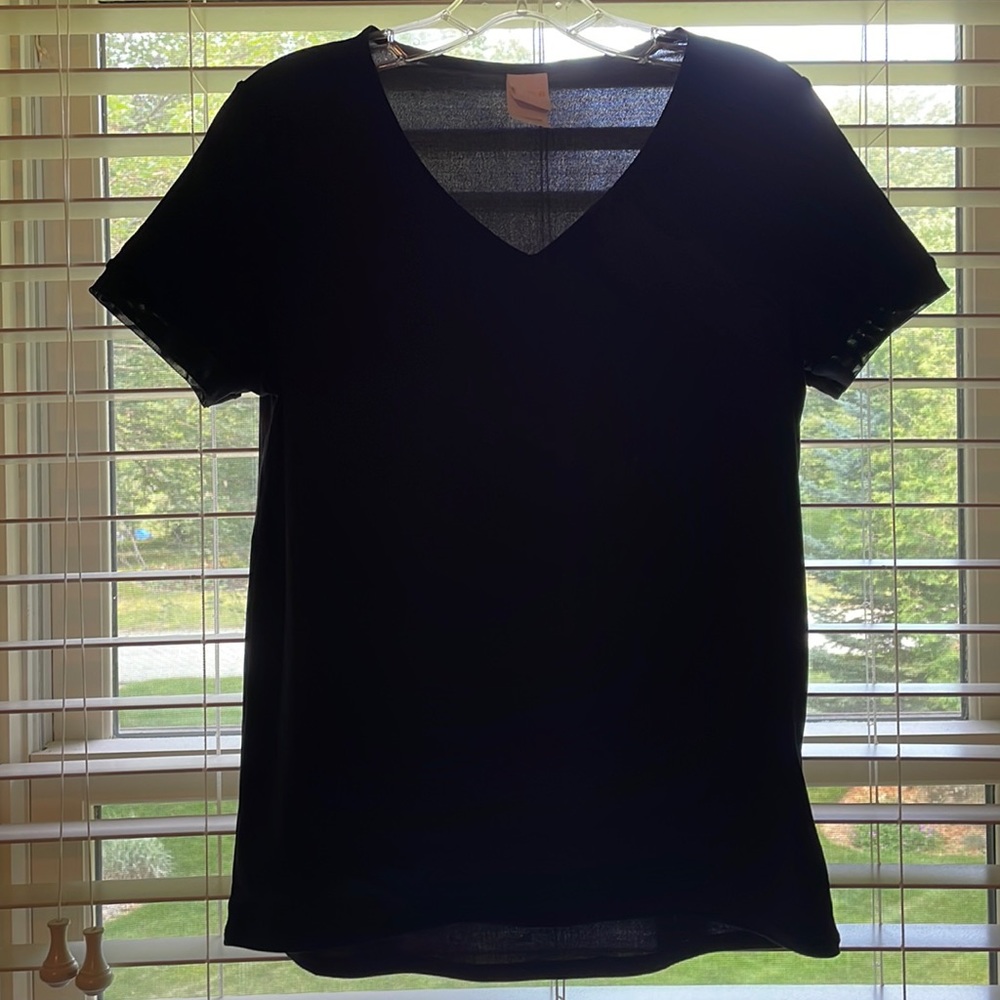 NWOT LOLE black T-shirt Size SP